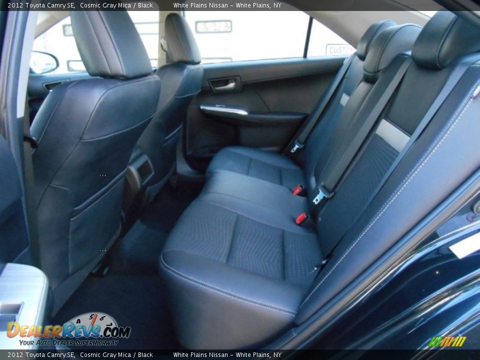 2012 Toyota Camry SE Cosmic Gray Mica / Black Photo #8