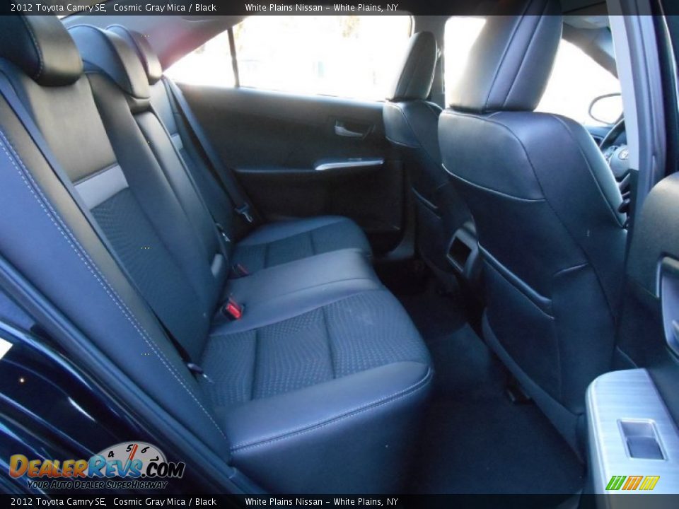 2012 Toyota Camry SE Cosmic Gray Mica / Black Photo #9