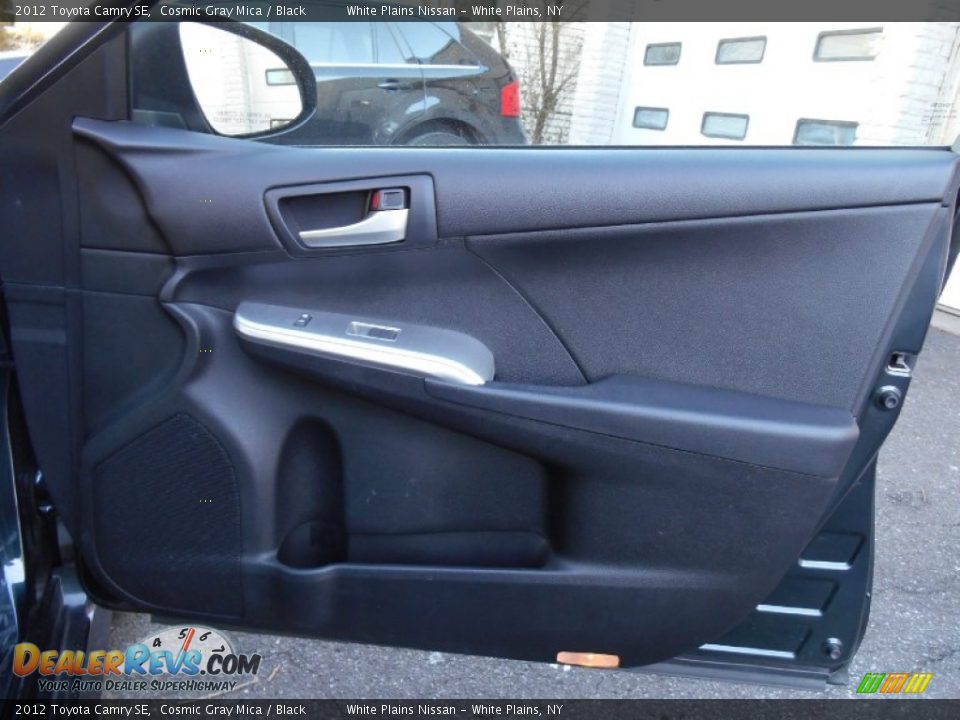 2012 Toyota Camry SE Cosmic Gray Mica / Black Photo #10