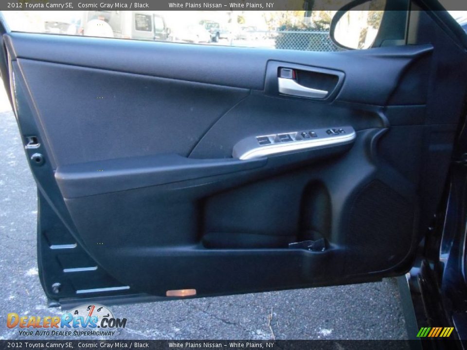 2012 Toyota Camry SE Cosmic Gray Mica / Black Photo #12