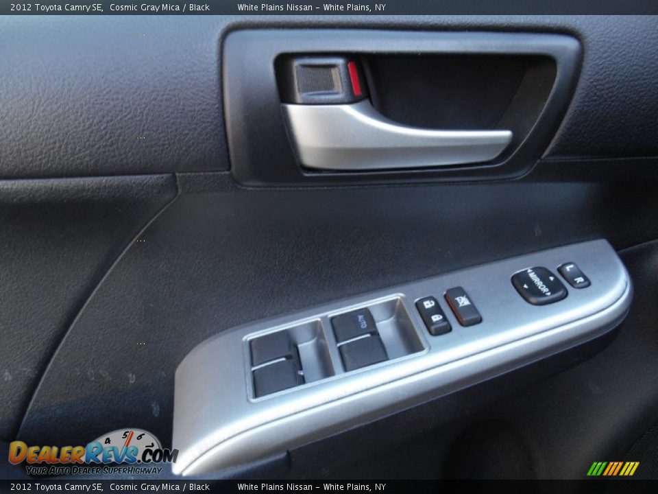2012 Toyota Camry SE Cosmic Gray Mica / Black Photo #13