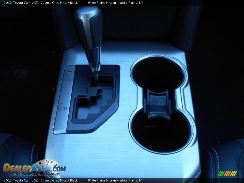 2012 Toyota Camry SE Cosmic Gray Mica / Black Photo #21