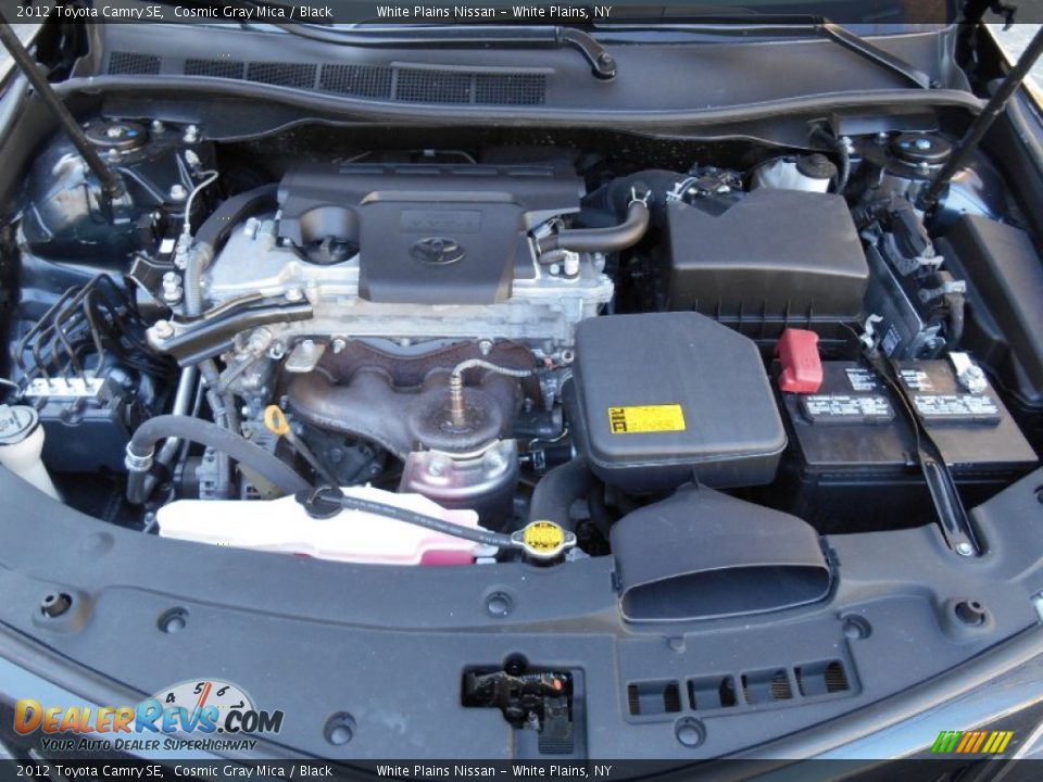 2012 Toyota Camry SE Cosmic Gray Mica / Black Photo #22