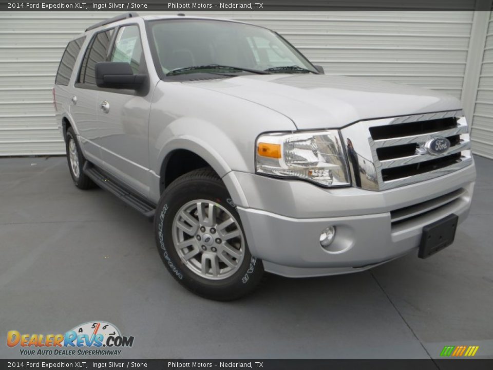 2014 Ford Expedition XLT Ingot Silver / Stone Photo #1