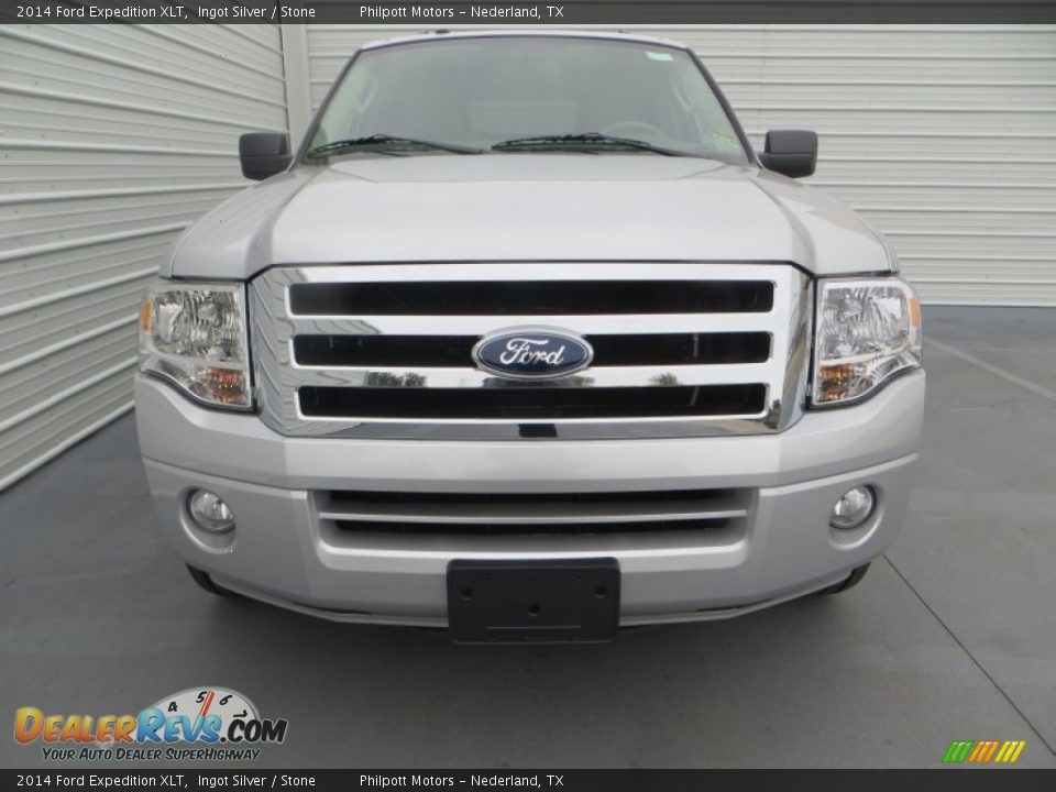 2014 Ford Expedition XLT Ingot Silver / Stone Photo #8