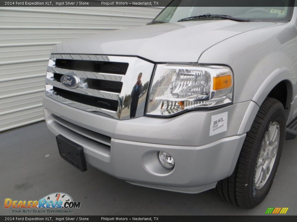 2014 Ford Expedition XLT Ingot Silver / Stone Photo #11