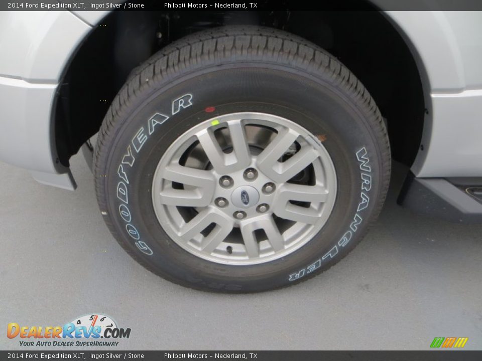 2014 Ford Expedition XLT Ingot Silver / Stone Photo #12
