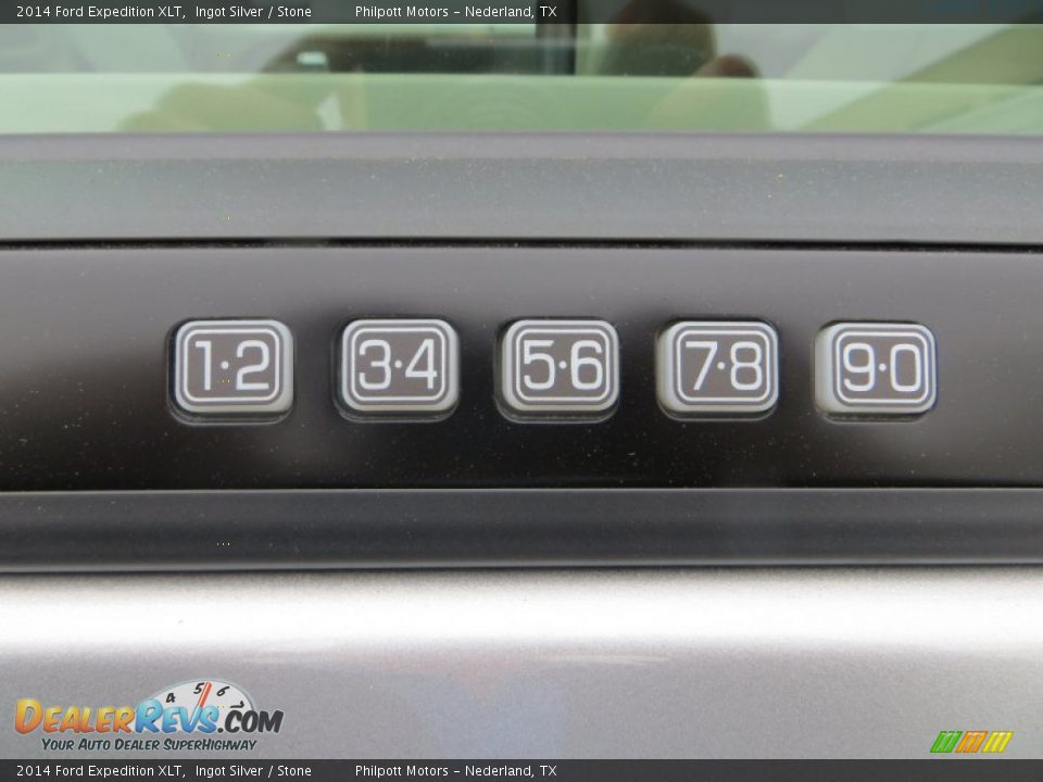 2014 Ford Expedition XLT Ingot Silver / Stone Photo #14