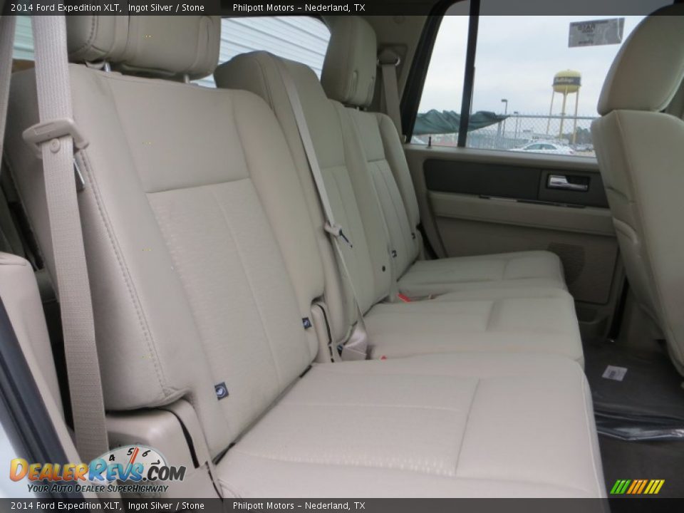 2014 Ford Expedition XLT Ingot Silver / Stone Photo #24