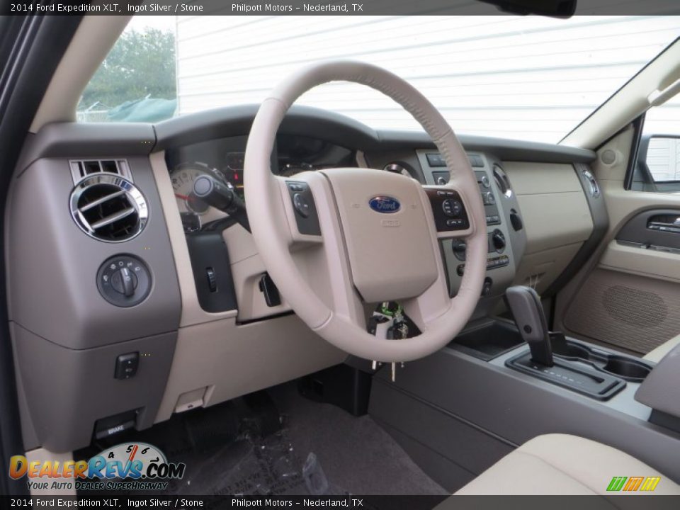 2014 Ford Expedition XLT Ingot Silver / Stone Photo #32