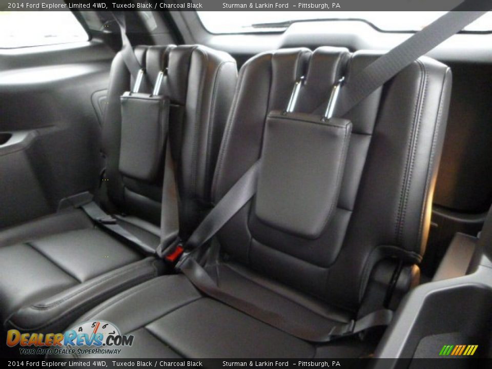 2014 Ford Explorer Limited 4WD Tuxedo Black / Charcoal Black Photo #8