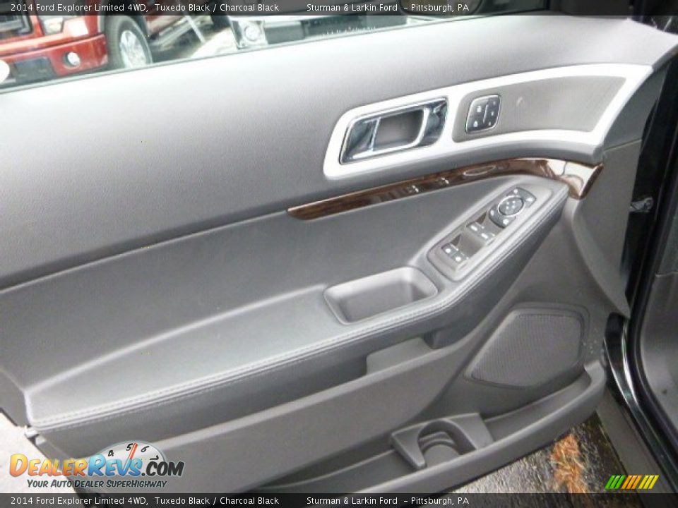 2014 Ford Explorer Limited 4WD Tuxedo Black / Charcoal Black Photo #10