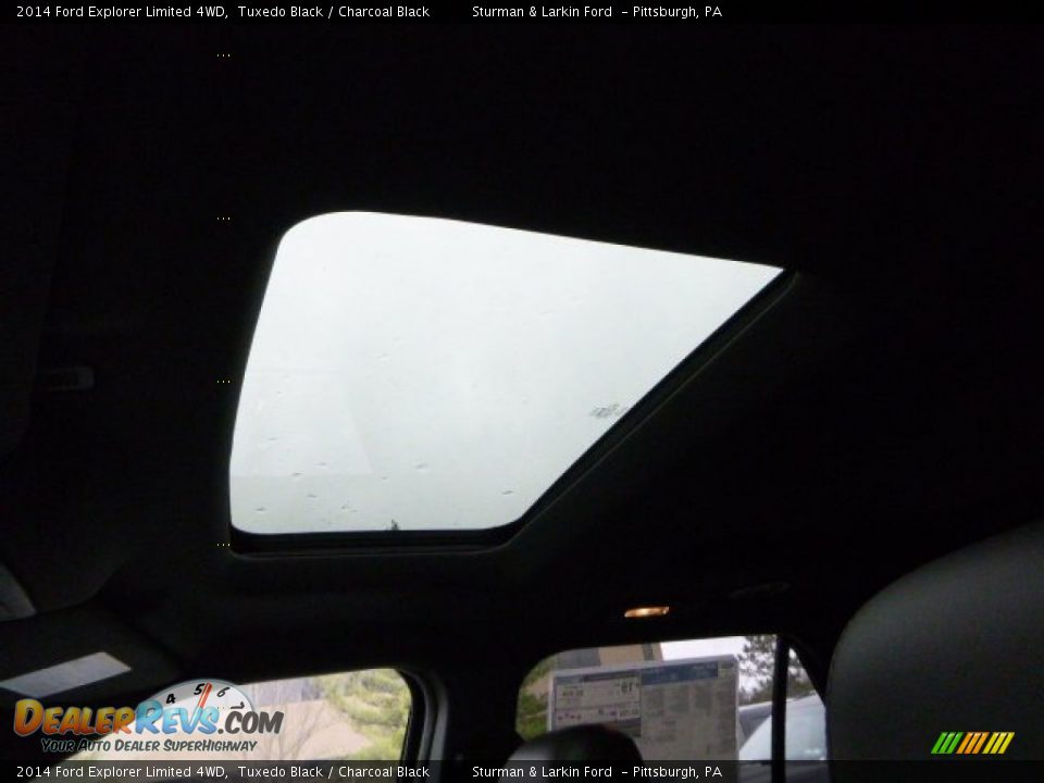 2014 Ford Explorer Limited 4WD Tuxedo Black / Charcoal Black Photo #11