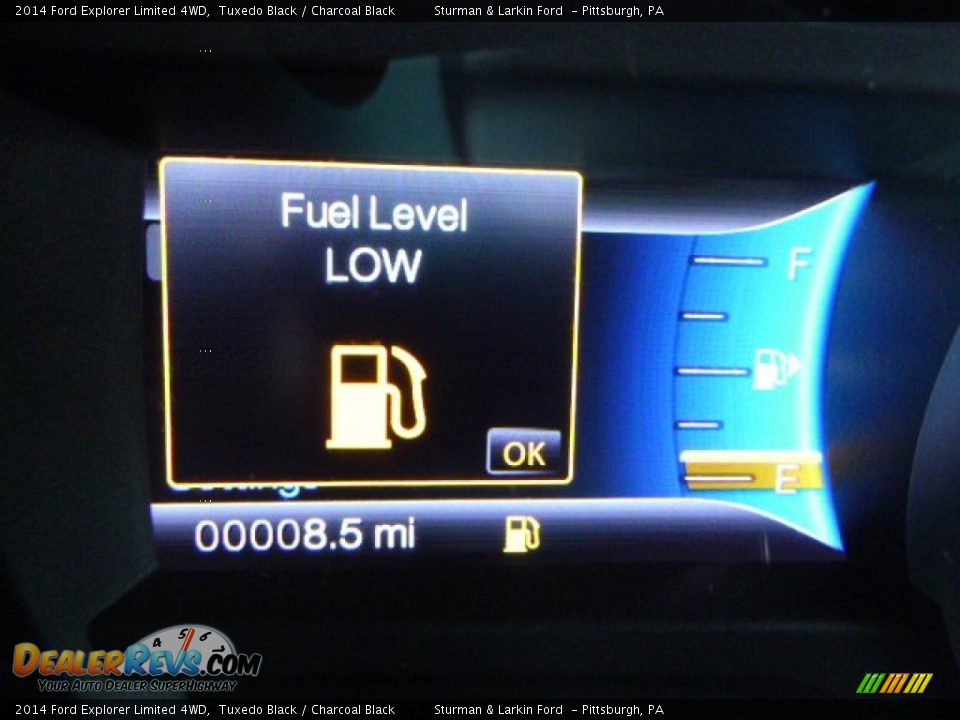 2014 Ford Explorer Limited 4WD Tuxedo Black / Charcoal Black Photo #14