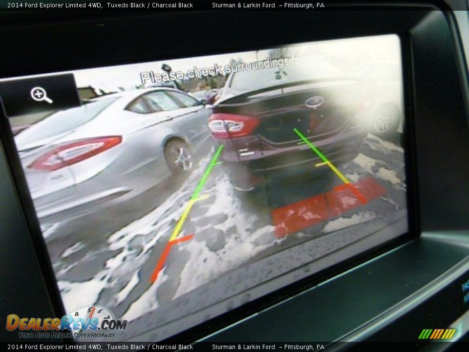 2014 Ford Explorer Limited 4WD Tuxedo Black / Charcoal Black Photo #15