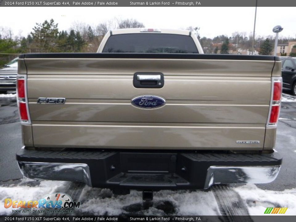 2014 Ford F150 XLT SuperCab 4x4 Pale Adobe / Pale Adobe Photo #3