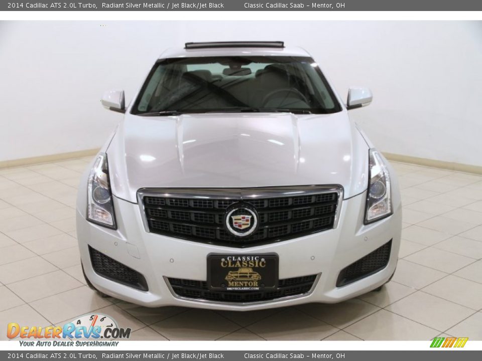 2014 Cadillac ATS 2.0L Turbo Radiant Silver Metallic / Jet Black/Jet Black Photo #2