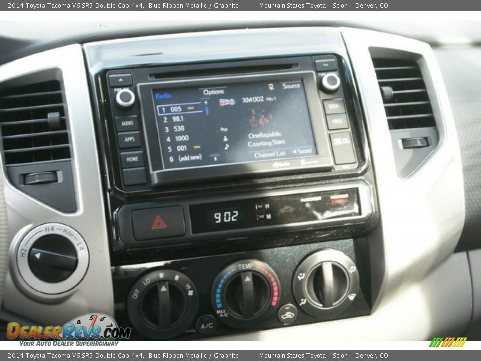 2014 Toyota Tacoma V6 SR5 Double Cab 4x4 Blue Ribbon Metallic / Graphite Photo #6