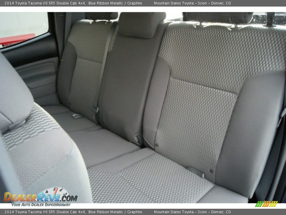 2014 Toyota Tacoma V6 SR5 Double Cab 4x4 Blue Ribbon Metallic / Graphite Photo #7