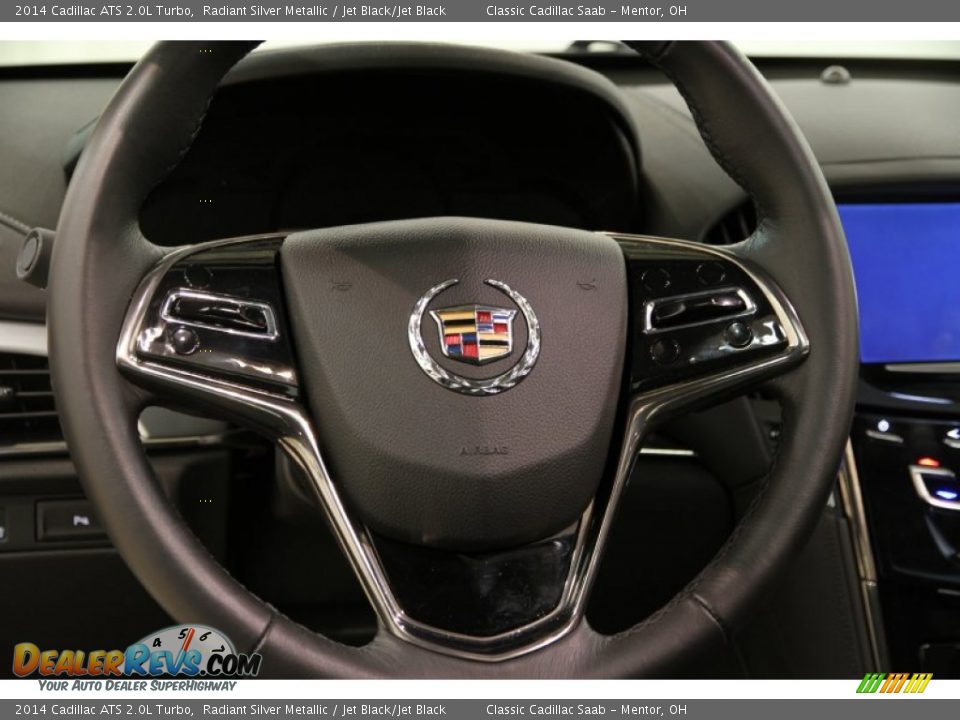 2014 Cadillac ATS 2.0L Turbo Steering Wheel Photo #9
