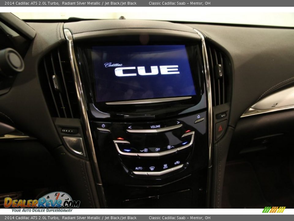 2014 Cadillac ATS 2.0L Turbo Radiant Silver Metallic / Jet Black/Jet Black Photo #12