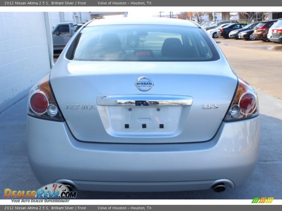 2012 Nissan Altima 2.5 S Brilliant Silver / Frost Photo #3