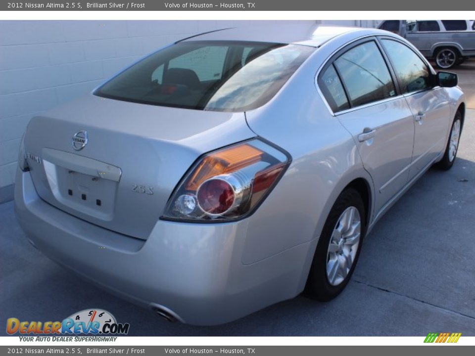 2012 Nissan Altima 2.5 S Brilliant Silver / Frost Photo #4