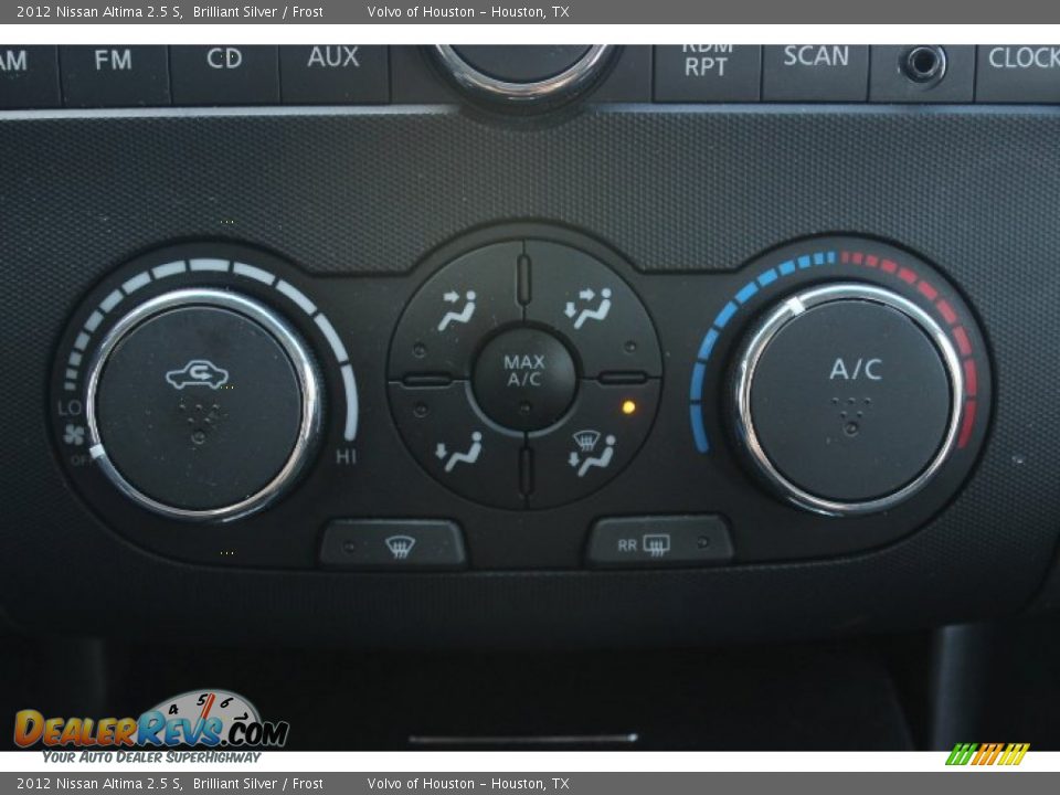 2012 Nissan Altima 2.5 S Brilliant Silver / Frost Photo #14