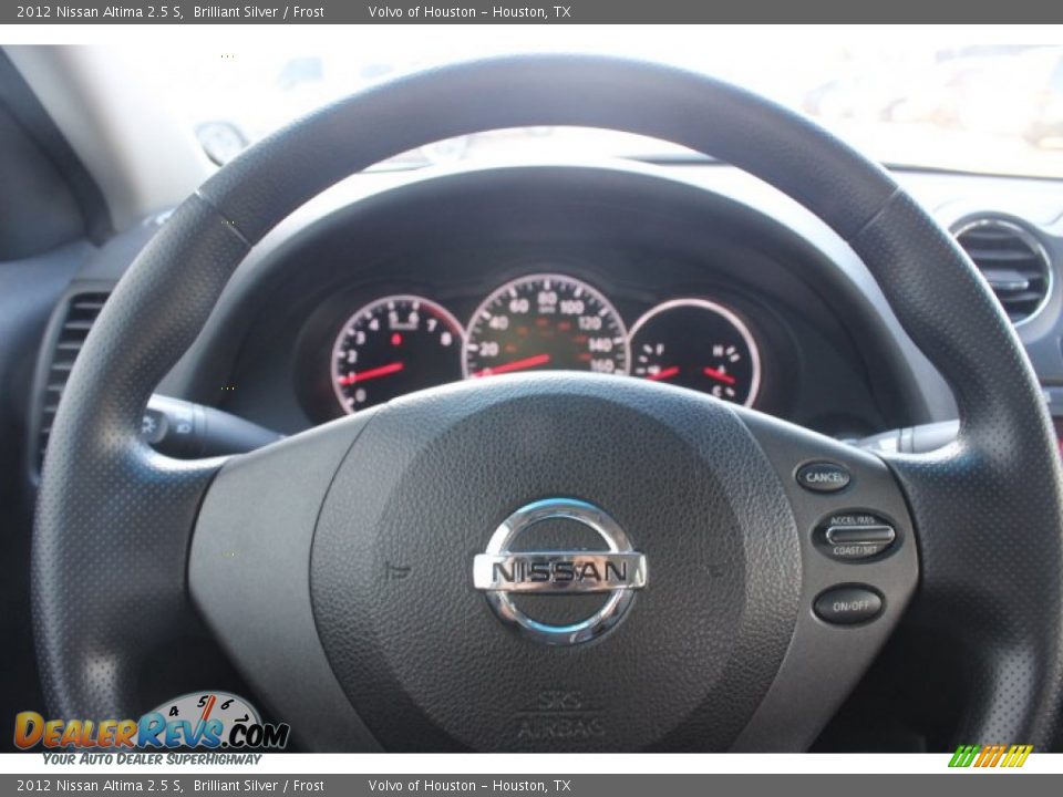 2012 Nissan Altima 2.5 S Brilliant Silver / Frost Photo #15