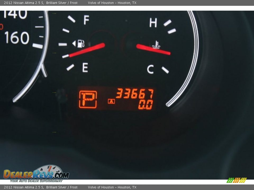 2012 Nissan Altima 2.5 S Brilliant Silver / Frost Photo #26