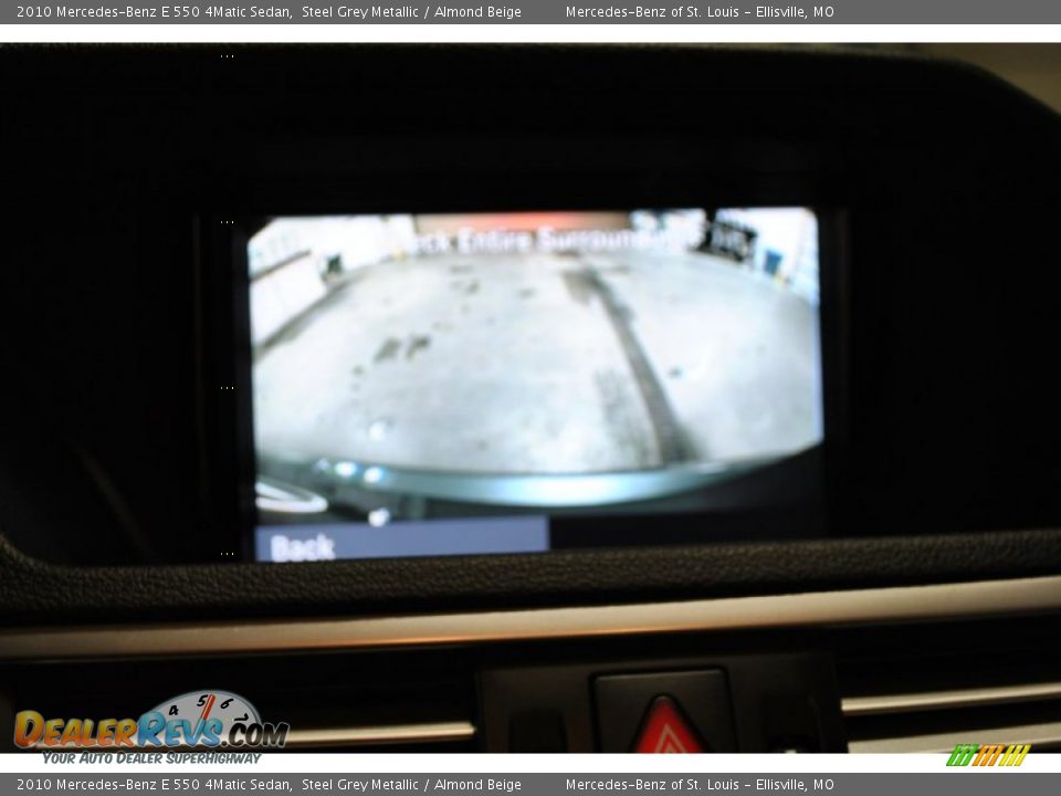 2010 Mercedes-Benz E 550 4Matic Sedan Steel Grey Metallic / Almond Beige Photo #7