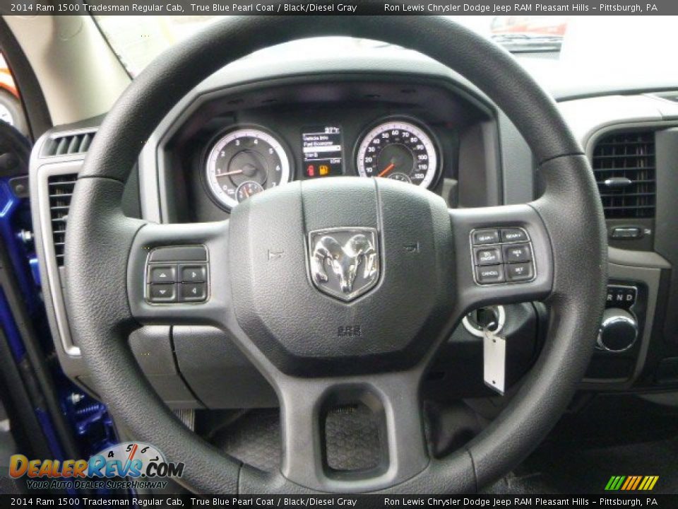 2014 Ram 1500 Tradesman Regular Cab Steering Wheel Photo #18