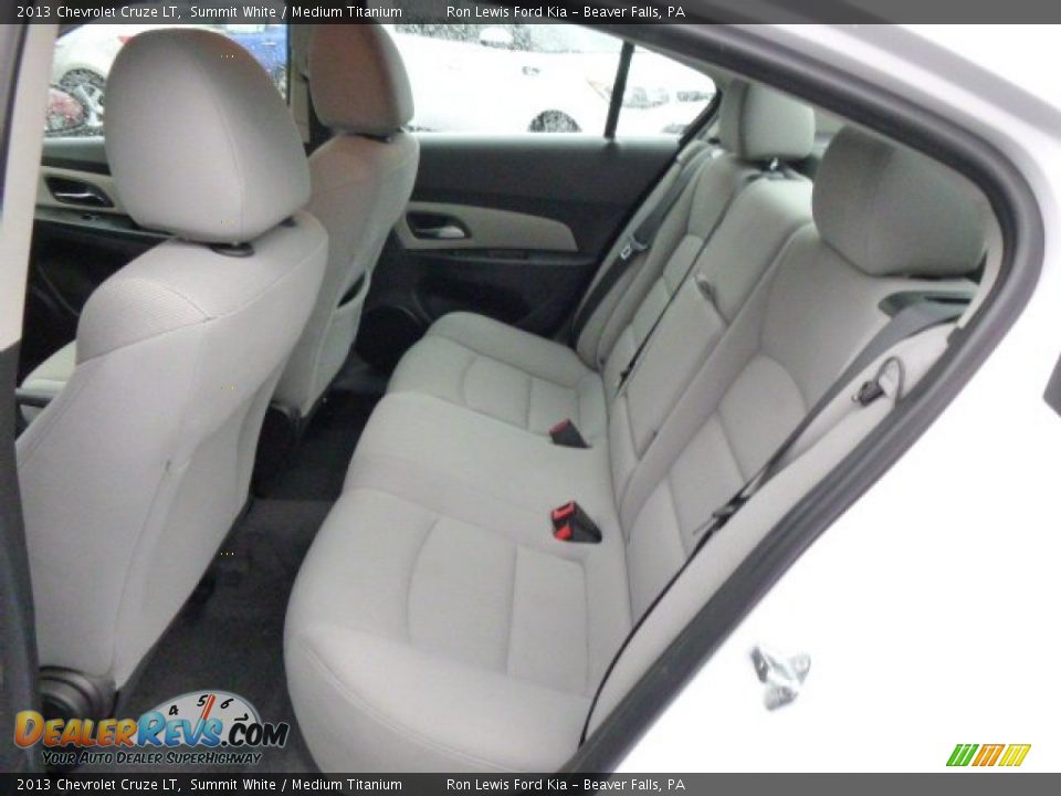 2013 Chevrolet Cruze LT Summit White / Medium Titanium Photo #12