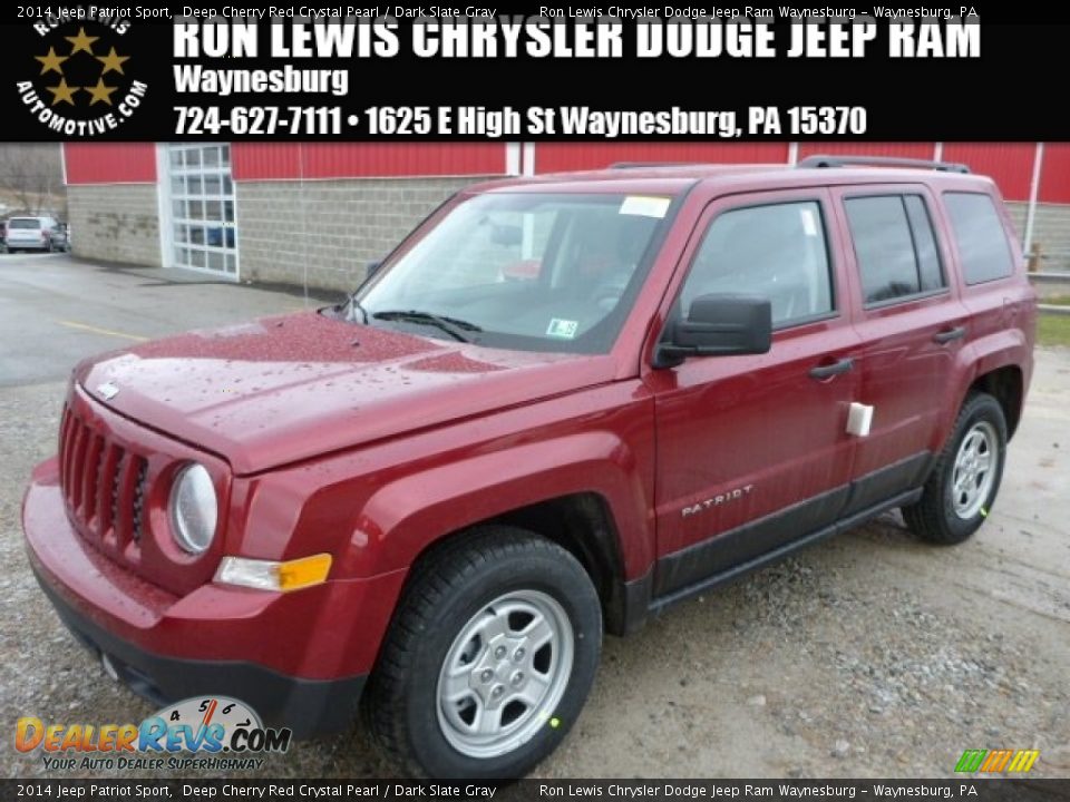 2014 Jeep Patriot Sport Deep Cherry Red Crystal Pearl / Dark Slate Gray Photo #1