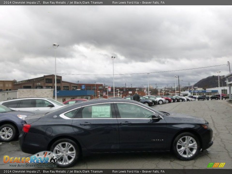 2014 Chevrolet Impala LT Blue Ray Metallic / Jet Black/Dark Titanium Photo #1
