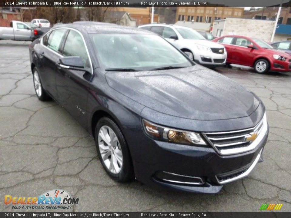 2014 Chevrolet Impala LT Blue Ray Metallic / Jet Black/Dark Titanium Photo #2