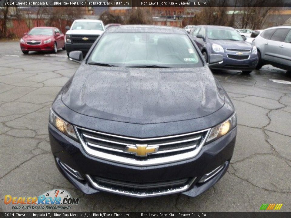 2014 Chevrolet Impala LT Blue Ray Metallic / Jet Black/Dark Titanium Photo #3