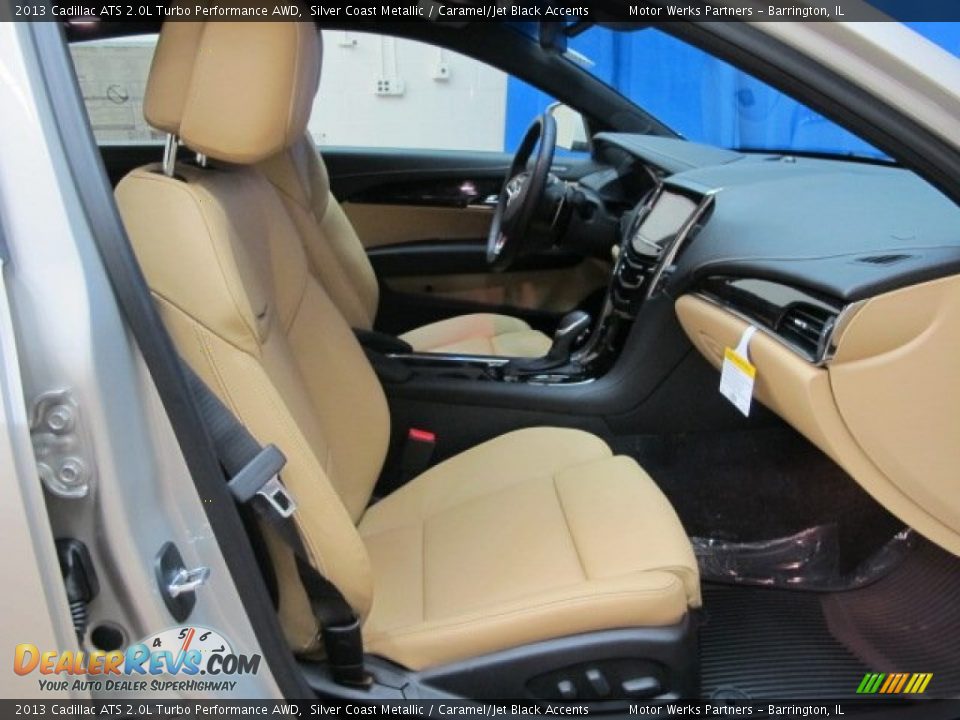 Front Seat of 2013 Cadillac ATS 2.0L Turbo Performance AWD Photo #14
