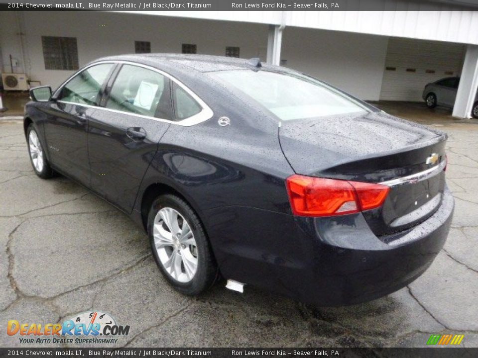 2014 Chevrolet Impala LT Blue Ray Metallic / Jet Black/Dark Titanium Photo #6