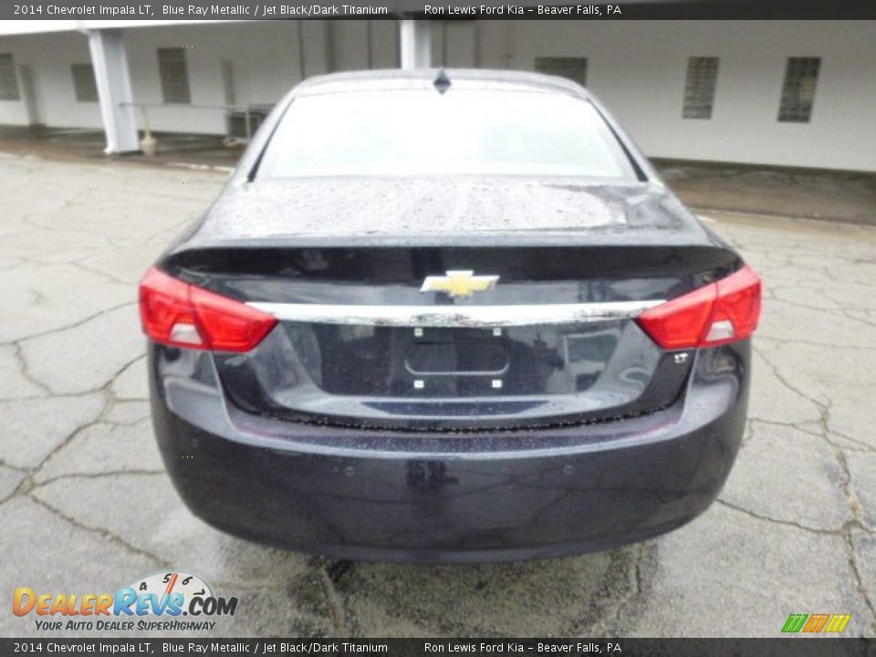 2014 Chevrolet Impala LT Blue Ray Metallic / Jet Black/Dark Titanium Photo #7