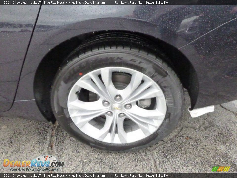 2014 Chevrolet Impala LT Blue Ray Metallic / Jet Black/Dark Titanium Photo #9