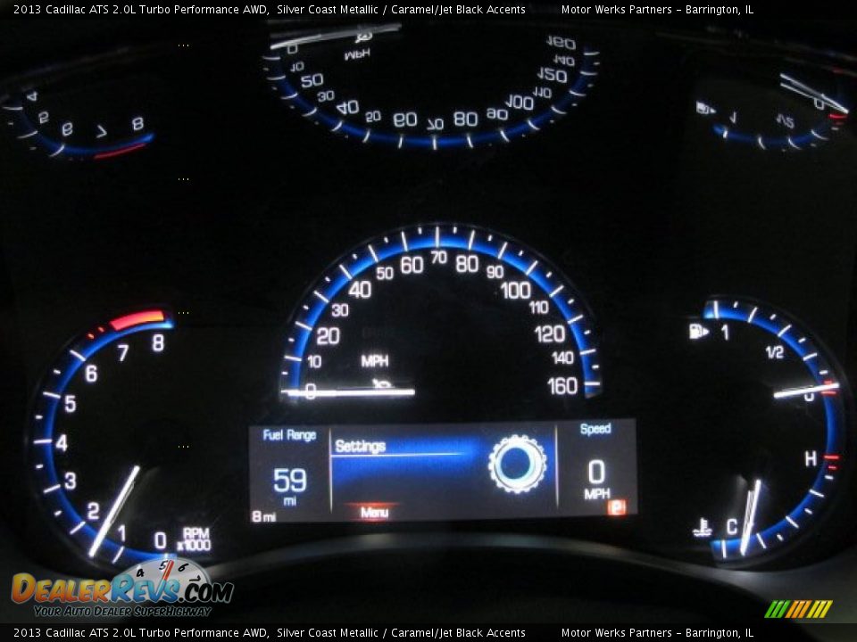 2013 Cadillac ATS 2.0L Turbo Performance AWD Gauges Photo #19