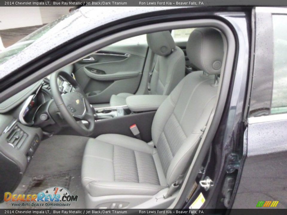 2014 Chevrolet Impala LT Blue Ray Metallic / Jet Black/Dark Titanium Photo #10