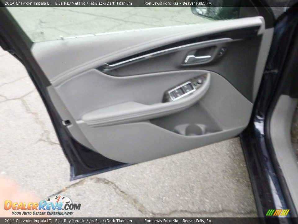 2014 Chevrolet Impala LT Blue Ray Metallic / Jet Black/Dark Titanium Photo #11