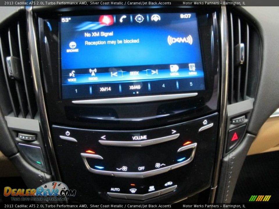 Controls of 2013 Cadillac ATS 2.0L Turbo Performance AWD Photo #21