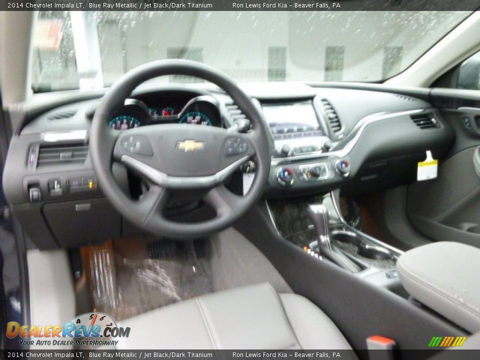 2014 Chevrolet Impala LT Blue Ray Metallic / Jet Black/Dark Titanium Photo #14