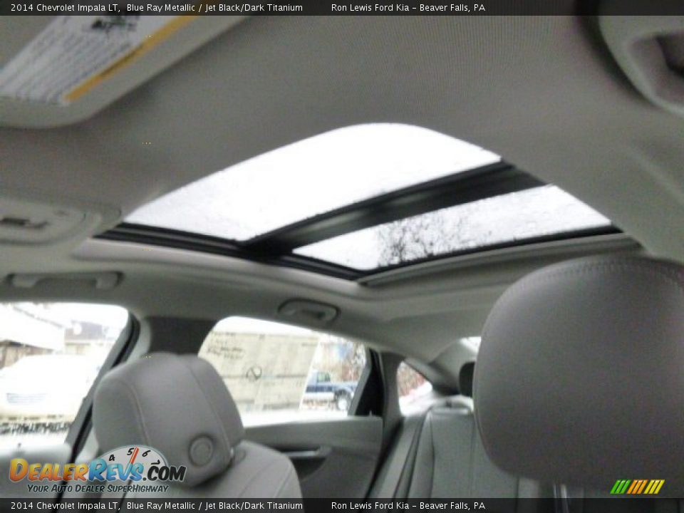2014 Chevrolet Impala LT Blue Ray Metallic / Jet Black/Dark Titanium Photo #15