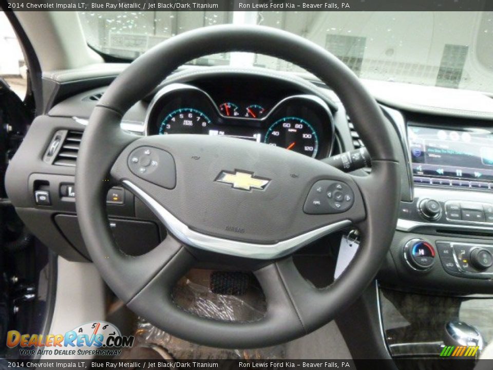 2014 Chevrolet Impala LT Blue Ray Metallic / Jet Black/Dark Titanium Photo #19