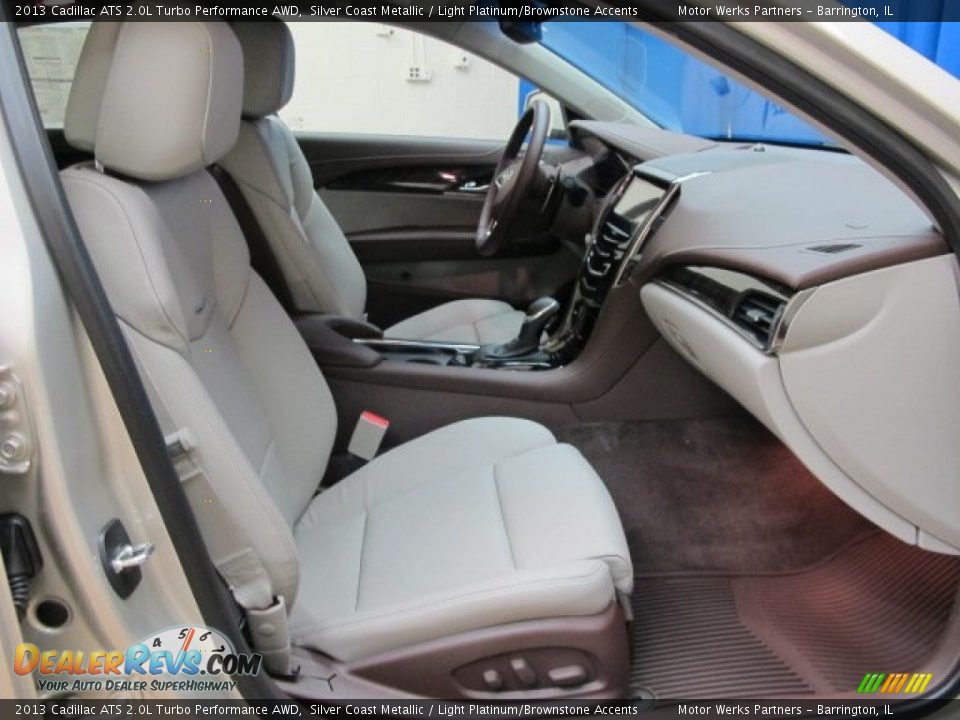 Front Seat of 2013 Cadillac ATS 2.0L Turbo Performance AWD Photo #15