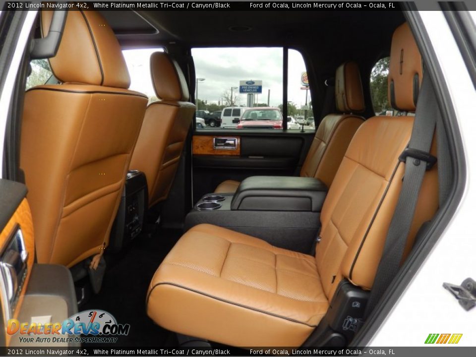 Rear Seat of 2012 Lincoln Navigator 4x2 Photo #15